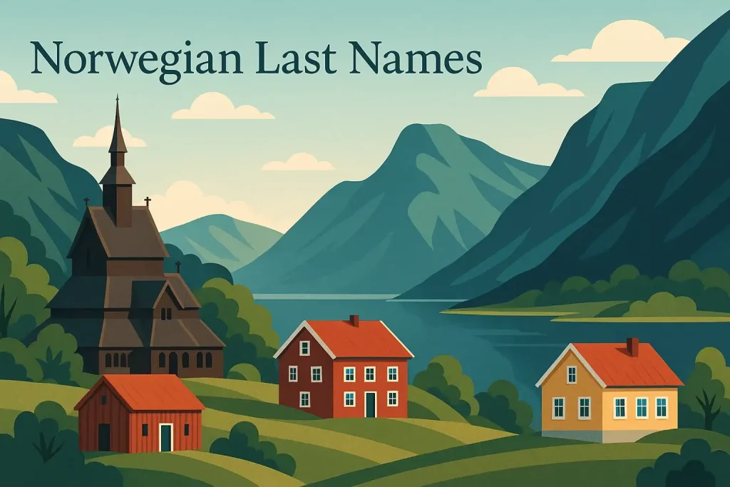 Norwegian Last Names: 31 Beautiful, Bold, and Historic Surnames from the Land of the Fjords Nature based Norwegian Last Names