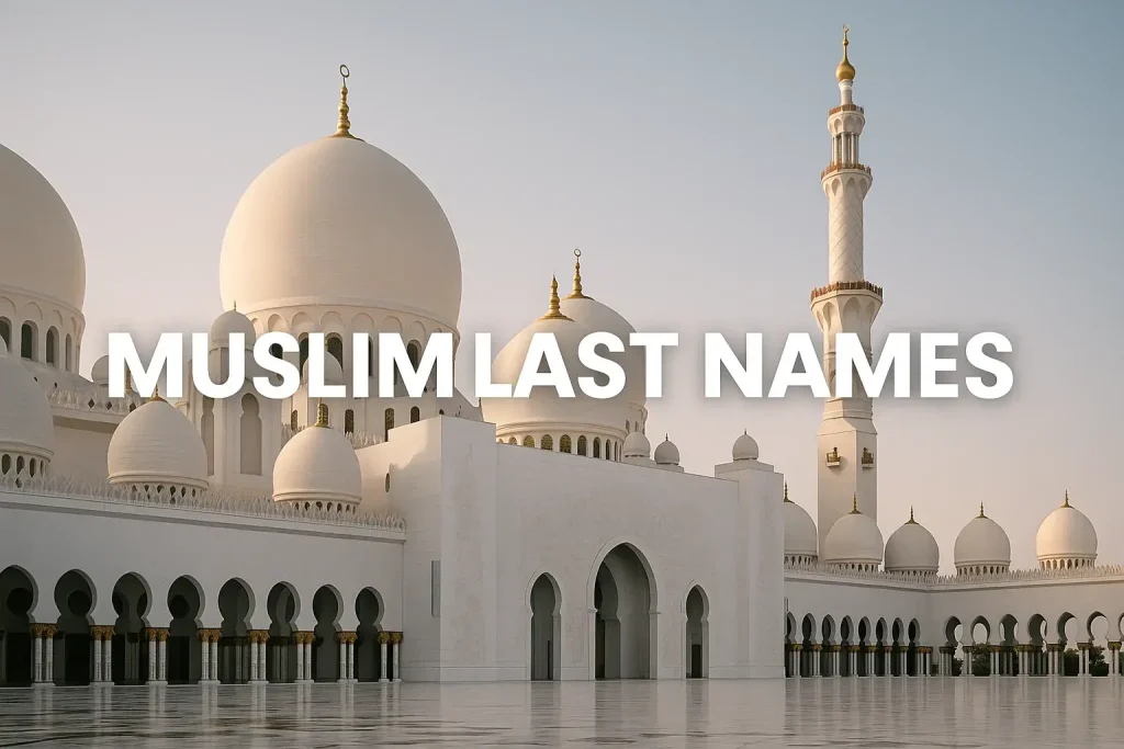 muslim surnames cover