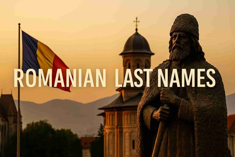 romanian last names